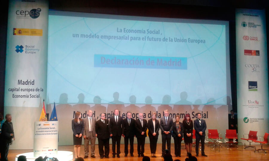 Jornada de Economía Social de Europa, celebrada en Madrid